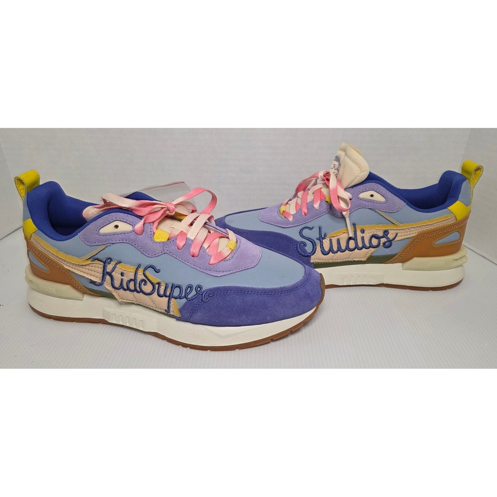Puma‎ x KidSuper Studios Mirage Mox Forever Blue 375189-01 Men's 9.5 Preowned